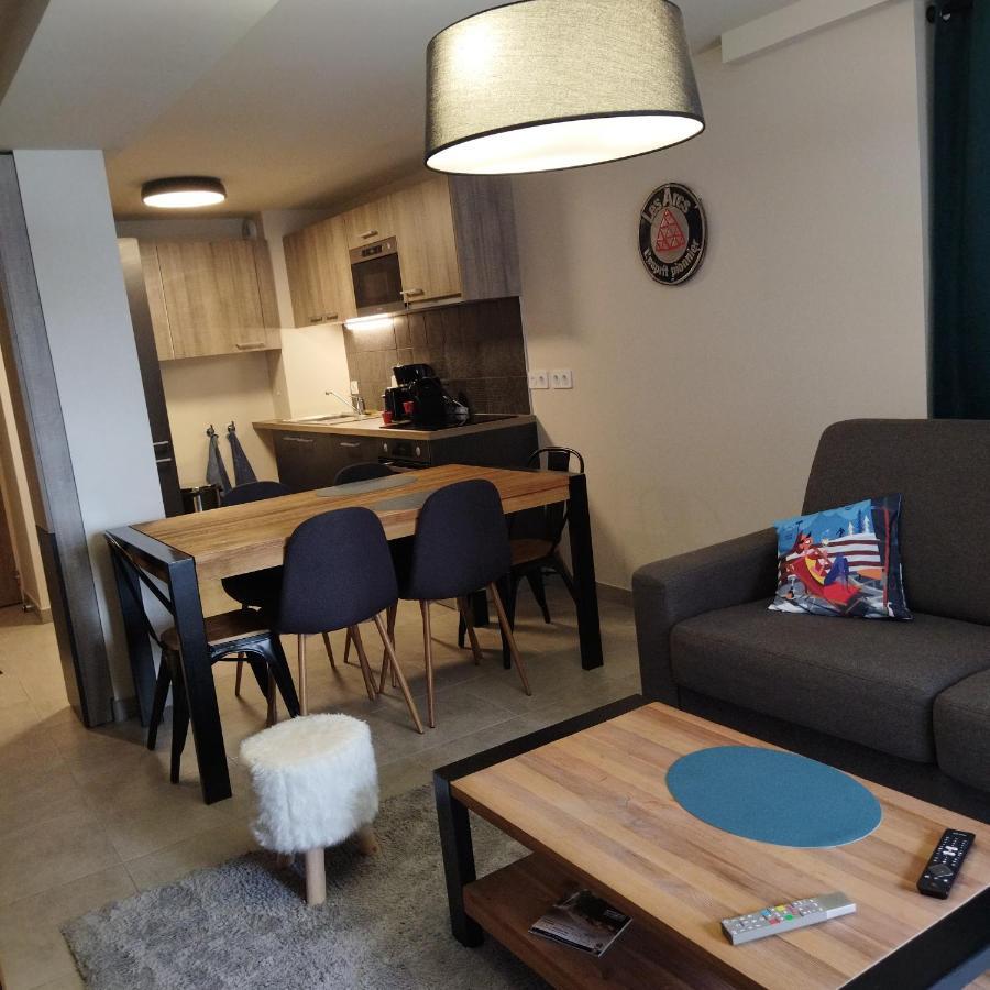 Arc 1800 Appartement 6-8 Pers,5 Cristaux, Avec Garage Les Arcs  Dış mekan fotoğraf