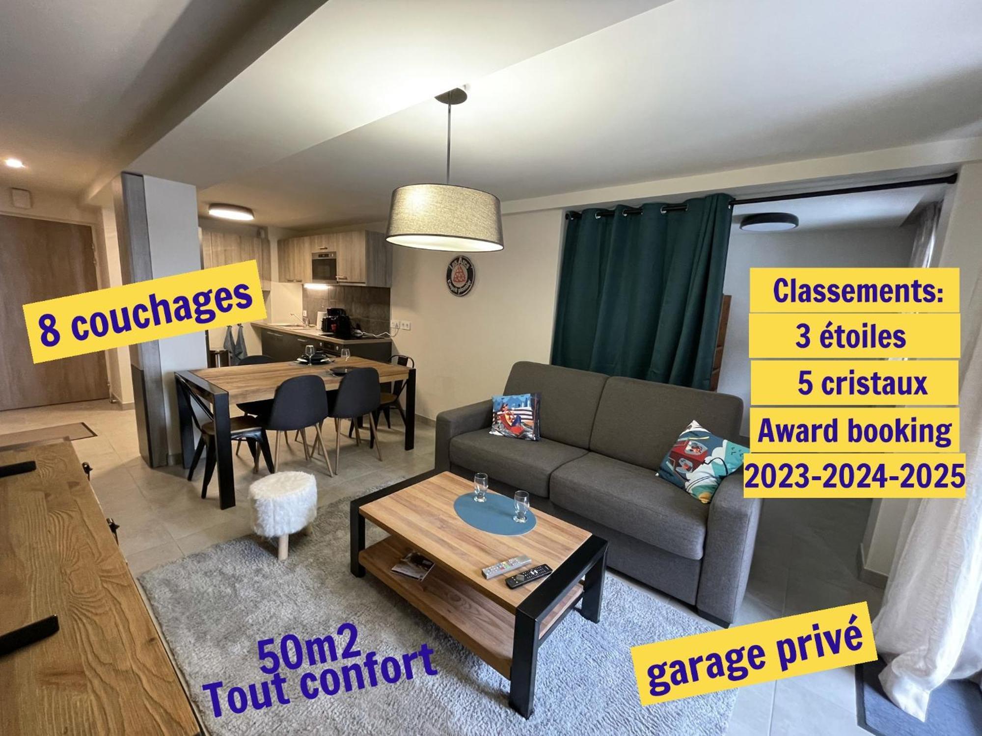 Arc 1800 Appartement 6-8 Pers,5 Cristaux, Avec Garage Les Arcs  Dış mekan fotoğraf